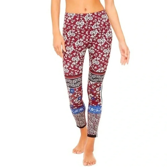 Kate Spade‎ Whimsy Floral-Print Leggings Size XS - Picture 1 of 6